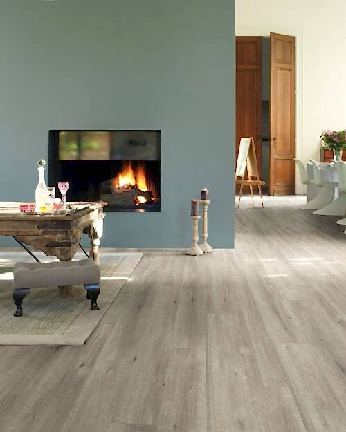 Quick-Step Impressive Testere Yüzey Gri Meşe